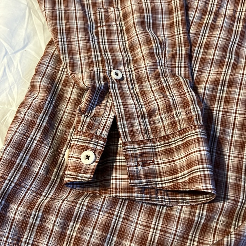 Simms men’s plaid fishing shirt. Size XL. Like new condition - Picture 5 of 8